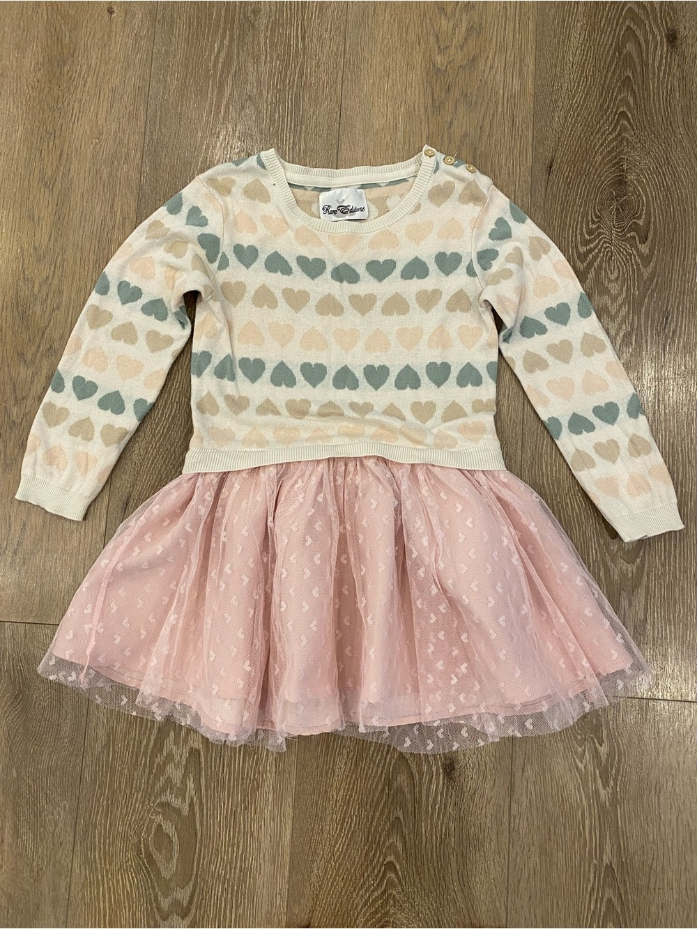 Rare Editions Sweater Tutu dress